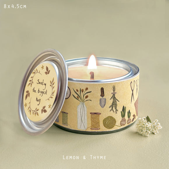 Country Candle Sending the Biggest Hug Lemon and Thyme