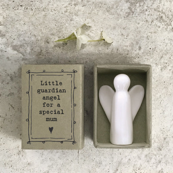 Little guardian angel for a special mum angel matchbox gift