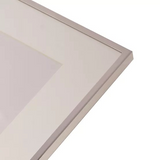 Mr and Mrs 4" x 6" Silver Photo frame with mount.