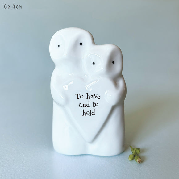 To Have and To Hold Owl Couple