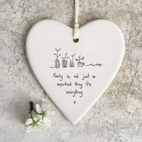 Family is not just an important thing it's everything wobbly heart