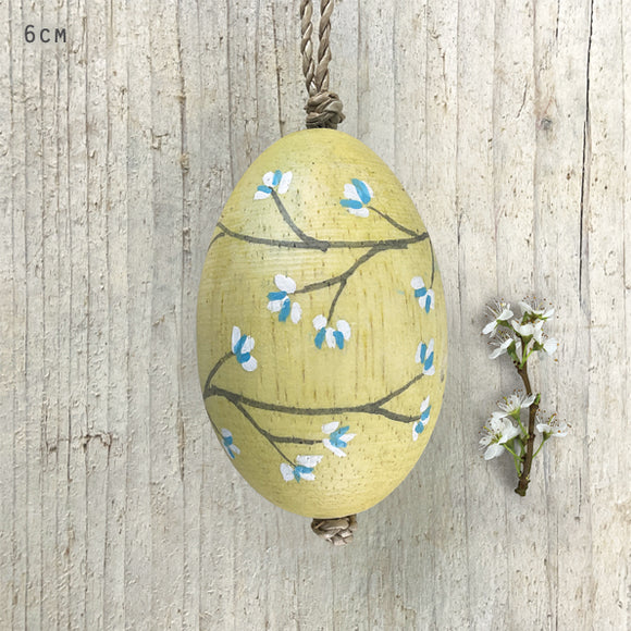 Blossom Painted Egg Yellow