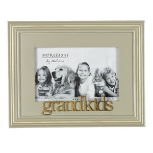 Wooden Photo Frame 6" x 4" - Grandkids