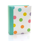 Candy Spots photo album 4" x 6"