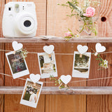 Wooden Heart Peg and String Set By Ginger Ray