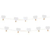 Wooden Heart Peg and String Set By Ginger Ray