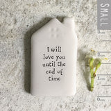 I will love you until... Pocket token