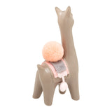 Grey Ceramic Llama Decoration Kusso From Kenro