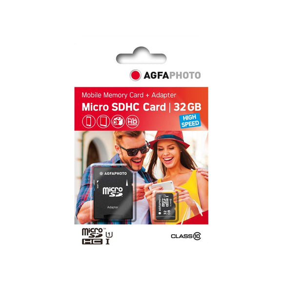 32GB microSDHC Memory Card Agfa Photo