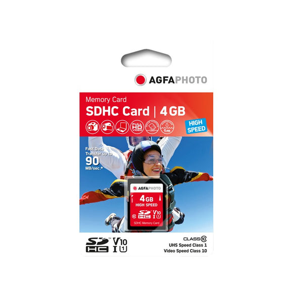 4GB SDHC Memory Card Agfa Photo