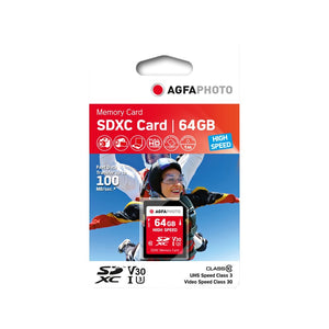 64GB SDHC Memory Card Agfa Photo