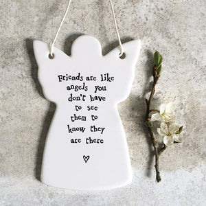 Friends are like angels... Angel Hanger