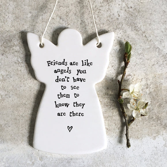Friends are like angels... Angel Hanger