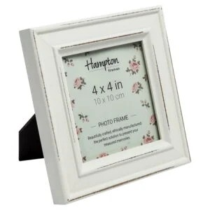 Paloma White 4 x 4" photo frame