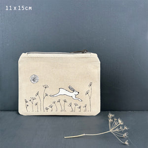 Hare Cotton Purse