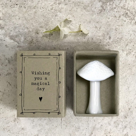 Have A Magical Day mushroom Matchbox