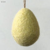 Big Yellow Felt Egg Hanger
