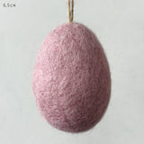 Big Pink Felt Egg Hanger