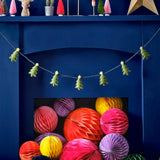 Felt Christmas Tree Bunting Decoration