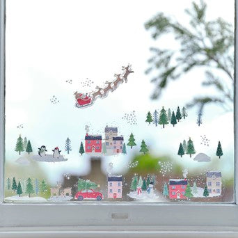 Christmas Window Stickers by Ginger Ray