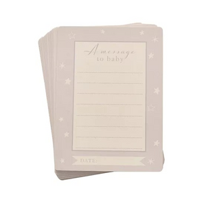 Baby's Firsts Milestone cards