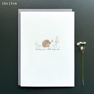 EOI Sending you a Little Hedge Hug Card