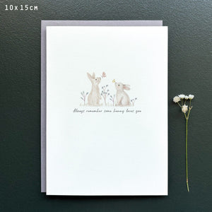 EOI Some Bunny Loves You Card