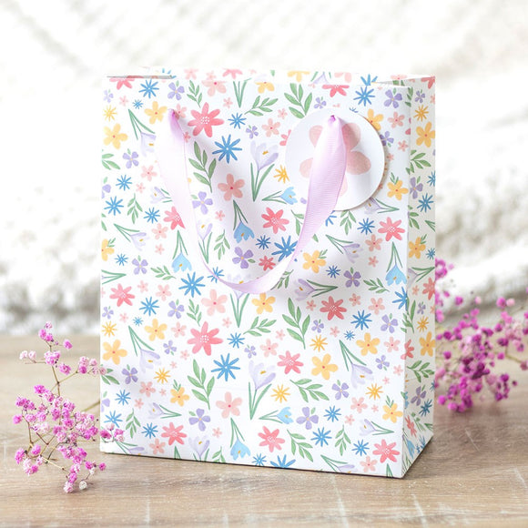 Spring Floral Gift Bag