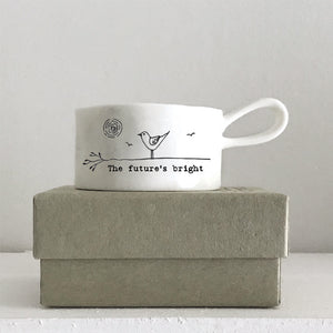 The future's bright tea light holder