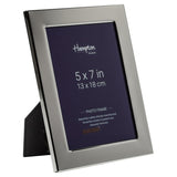 Woburn 5x7" Silver plated frame by Hampton