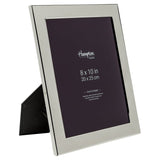 Woburn 8x10" Silver plated frame by Hampton