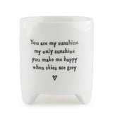 You are my sunshine planter by East of India