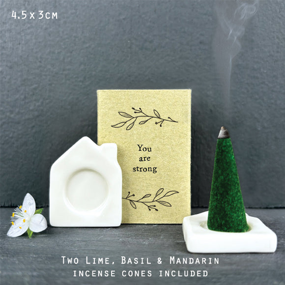 You are Strong Incense gift by East of India