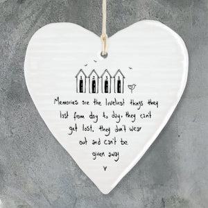 East of India Wobbly heart "Memories are the loveliest things...."