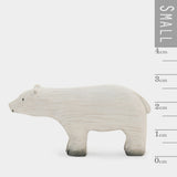 Wooden polar bear set